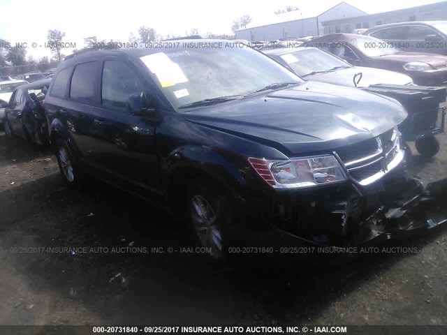 3C4PDCBG2ET154976 - 2014 DODGE JOURNEY SXT BLUE photo 1