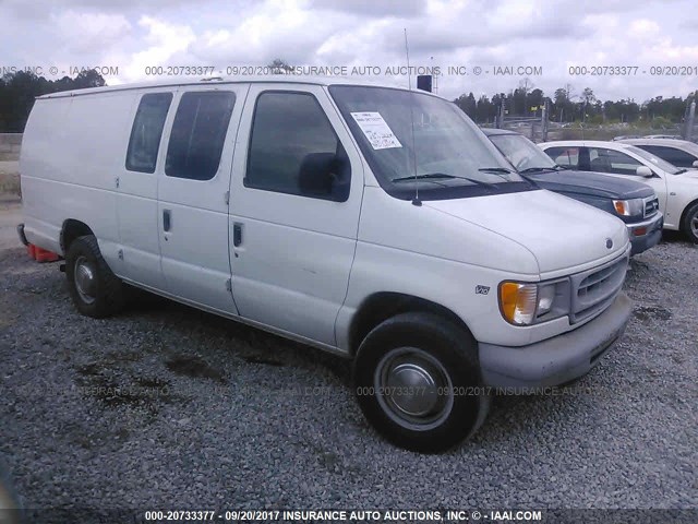 1FTSS34S9XHC35587 - 1999 FORD ECONOLINE E350 SUPER DUTY VAN WHITE photo 1