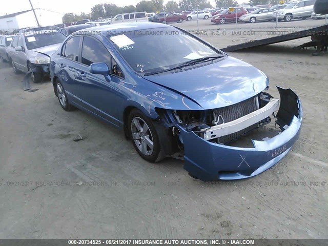 19XFA1F62BE037232 - 2011 HONDA CIVIC LX-S BLUE photo 1