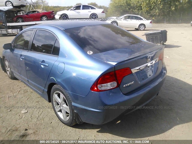 19XFA1F62BE037232 - 2011 HONDA CIVIC LX-S Mavi foto 3