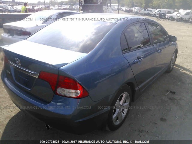 19XFA1F62BE037232 - 2011 HONDA CIVIC LX-S Mavi foto 4
