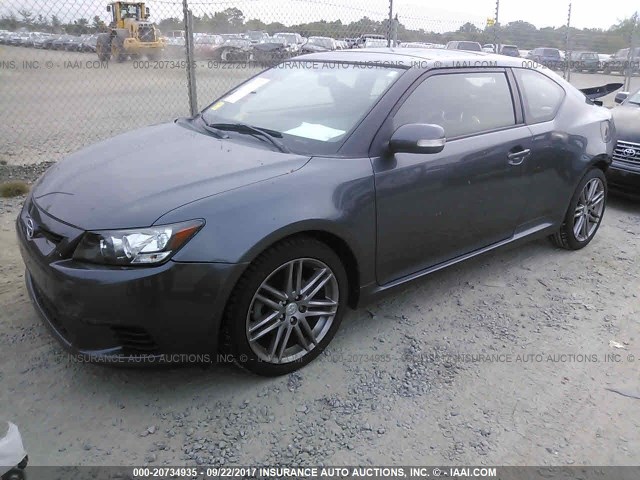 JTKJF5C75C3028526 - 2012 TOYOTA SCION TC 灰色 照片 2