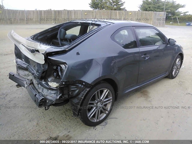 JTKJF5C75C3028526 - 2012 TOYOTA SCION TC 灰色 照片 4