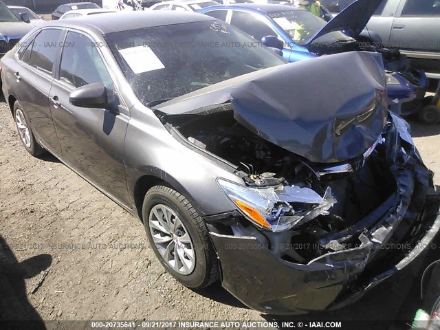 4T4BF1FK1GR549541 - 2016 TOYOTA CAMRY LE/XLE/SE/XSE GRAY photo 1