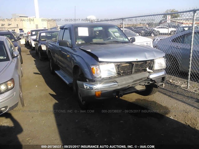 4TAWN72N1WZ139079 - 1998 TOYOTA TACOMA XTRACAB GRAY photo 1