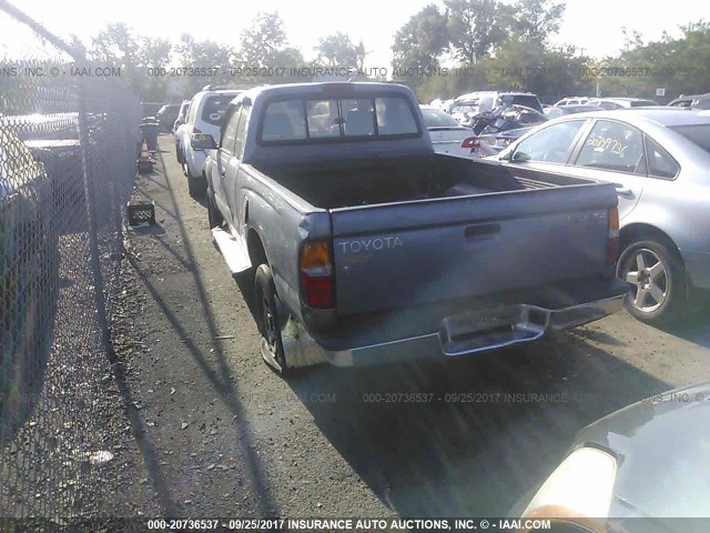 4TAWN72N1WZ139079 - 1998 TOYOTA TACOMA XTRACAB GRAY photo 3