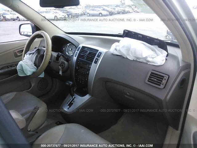 KM8JN12D77U631189 - 2007 HYUNDAI TUCSON SE/LIMITED TAN photo 5