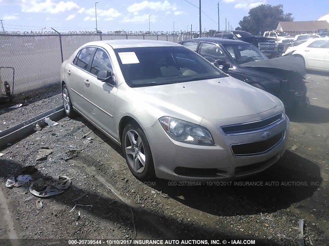 1G1ZA5EU3BF189913 - 2011 CHEVROLET MALIBU LS 金色 照片 1