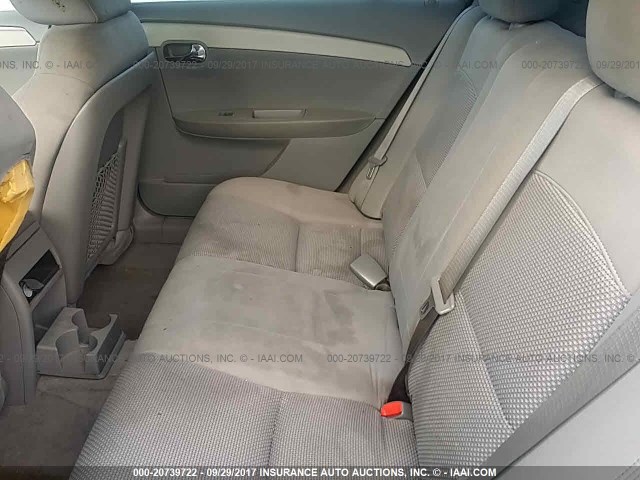 1G1ZB5E12BF222354 - 2011 CHEVROLET MALIBU LS BLACK photo 8