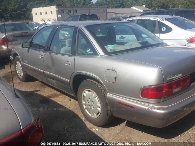 2G4WB52K1T1522088 - 1996 BUICK REGAL CUSTOM GRAY photo 6