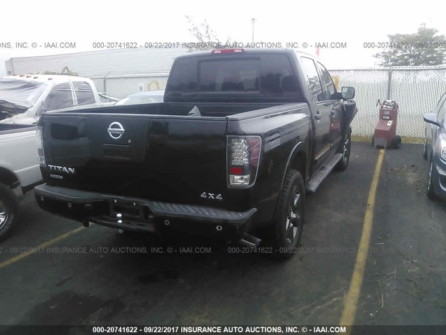 1N6BA0EJ9CN314967 - 2012 NISSAN TITAN S/SV/SL/PRO-4X BLACK photo 4