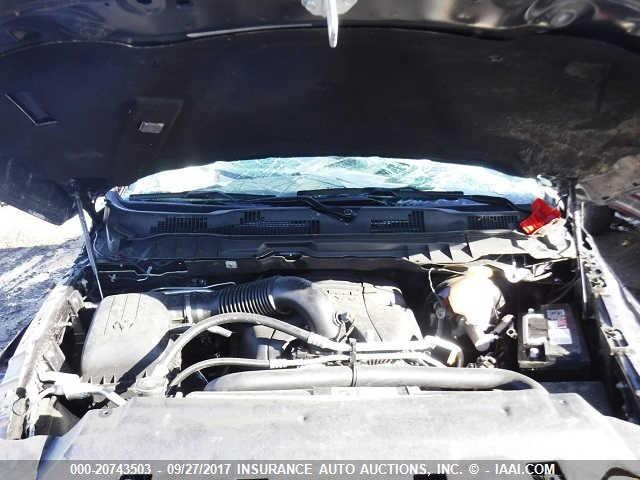 1C6RR7YT3HS711882 - 2017 RAM 1500 REBEL შავი ფოტო 10