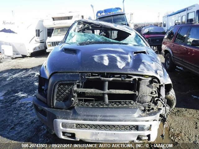 1C6RR7YT3HS711882 - 2017 RAM 1500 REBEL შავი ფოტო 6