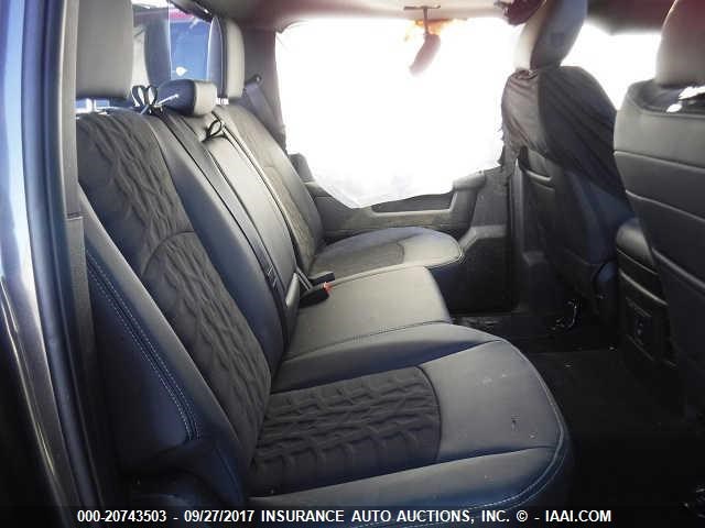 1C6RR7YT3HS711882 - 2017 RAM 1500 REBEL შავი ფოტო 8