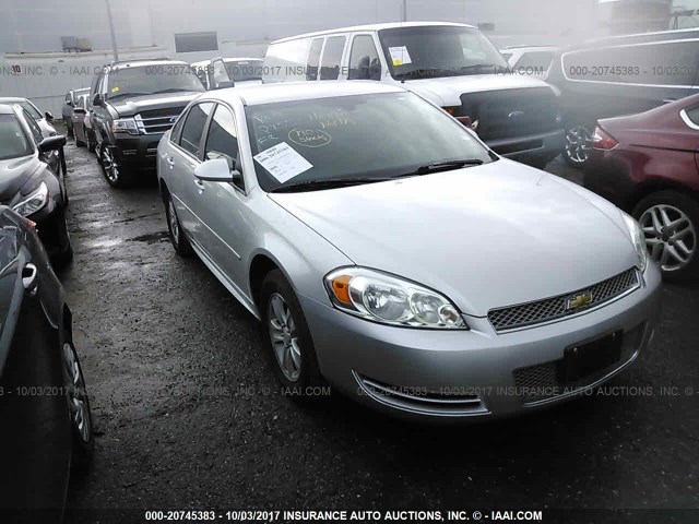 2G1WA5E35F1142308 - 2015 CHEVROLET IMPALA LIMITED LS GRAY photo 1