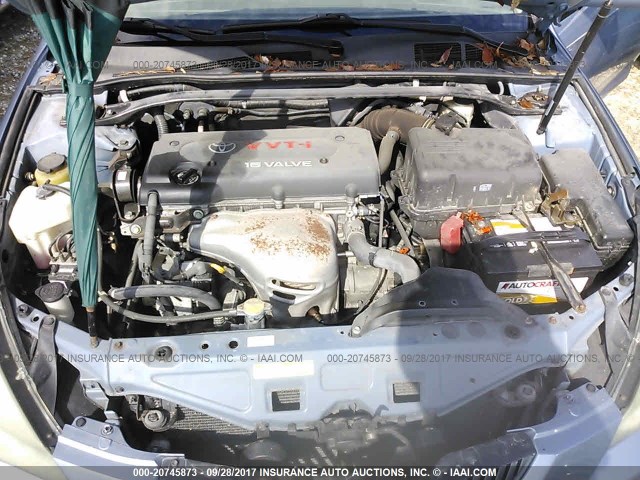 4T1CE38P96U751371 - 2006 TOYOTA CAMRY SOLARA SE/SLE ლურჯი ფოტო 10