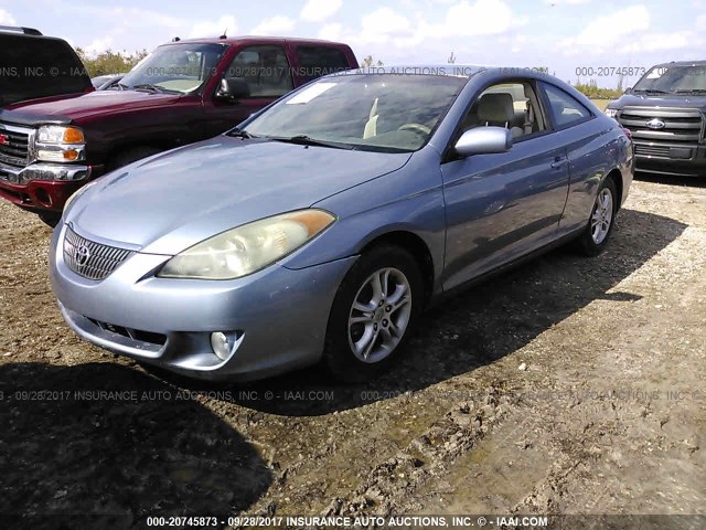 4T1CE38P96U751371 - 2006 TOYOTA CAMRY SOLARA SE/SLE ლურჯი ფოტო 2
