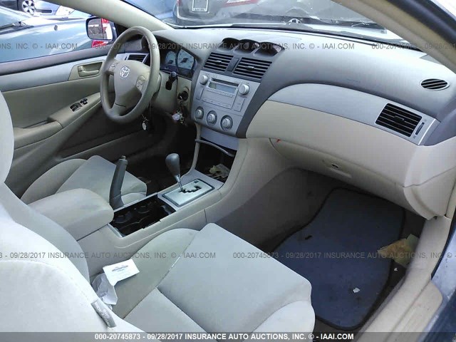 4T1CE38P96U751371 - 2006 TOYOTA CAMRY SOLARA SE/SLE ლურჯი ფოტო 5