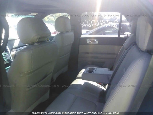 1FMHK7F86BGA46196 - 2011 FORD EXPLORER LIMITED 红色 照片 8