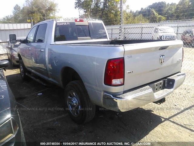 3C6UR5DLXGG138828 - 2016 RAM 2500 SLT SILVER photo 3