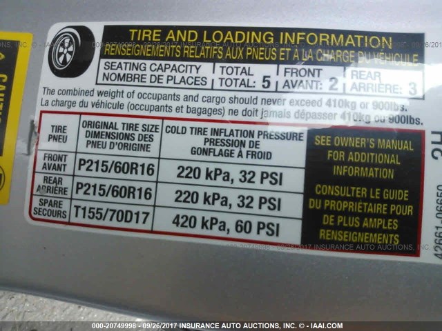 4T1BE46K18U230818 - 2008 TOYOTA CAMRY CE/LE/XLE/SE SILVER photo 9