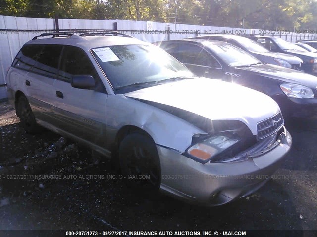 4S3BH675037622373 - 2003 SUBARU LEGACY OUTBACK AWP 银色 照片 1