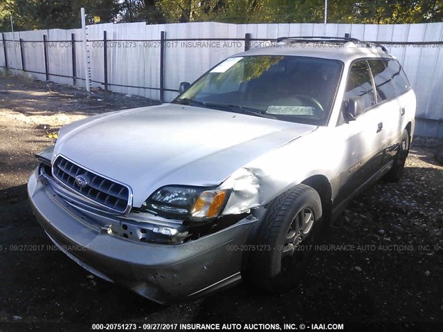 4S3BH675037622373 - 2003 SUBARU LEGACY OUTBACK AWP 银色 照片 2