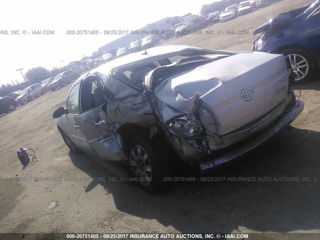 2G4WC582881176052 - 2008 BUICK LACROSSE CX SILVER photo 3