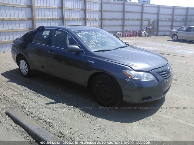 4T1BB46K88U046842 - 2008 TOYOTA CAMRY HYBRID GRAY photo 1