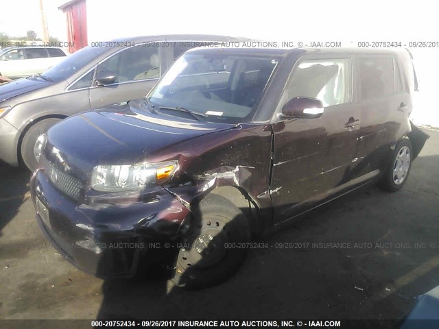 JTLKE50E191072680 - 2009 TOYOTA SCION XB იასამნისფერი ფოტო 2