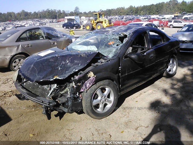 1B3EL36X24N159227 - 2004 DODGE STRATUS SE PURPLE photo 2