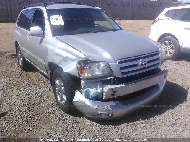 JTEDP21A940027005 - 2004 TOYOTA HIGHLANDER LIMITED SILVER photo 6