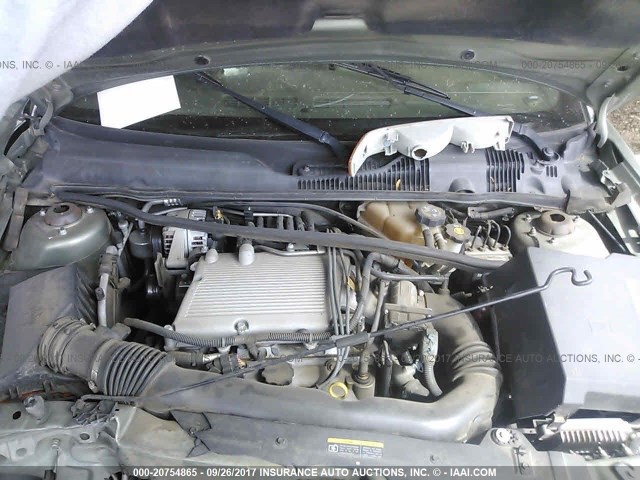 1G1ZT54824F244420 - 2004 CHEVROLET MALIBU LS მწვანე ფოტო 10