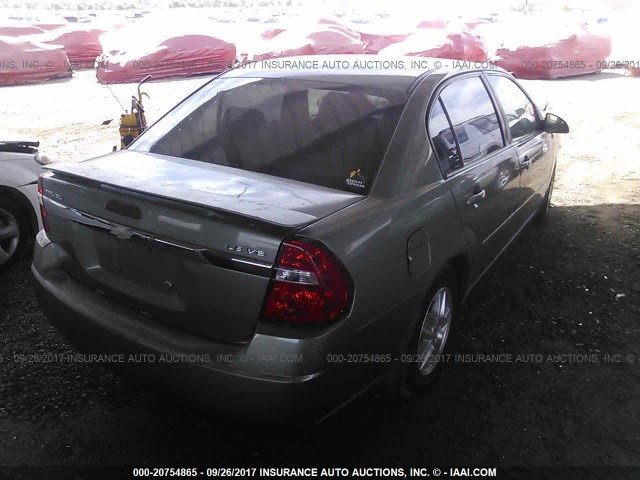 1G1ZT54824F244420 - 2004 CHEVROLET MALIBU LS მწვანე ფოტო 4