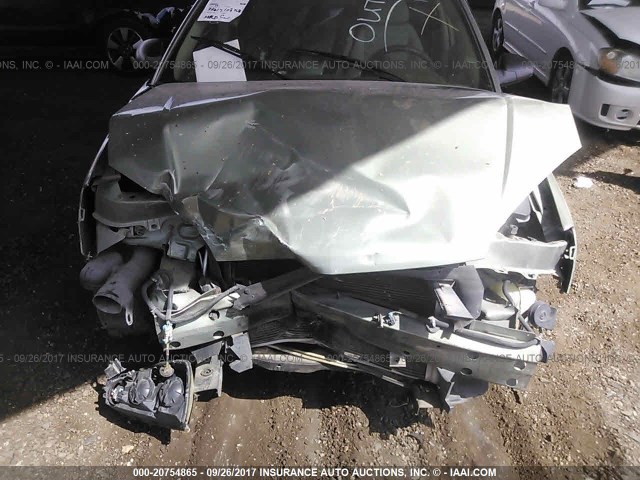 1G1ZT54824F244420 - 2004 CHEVROLET MALIBU LS მწვანე ფოტო 6