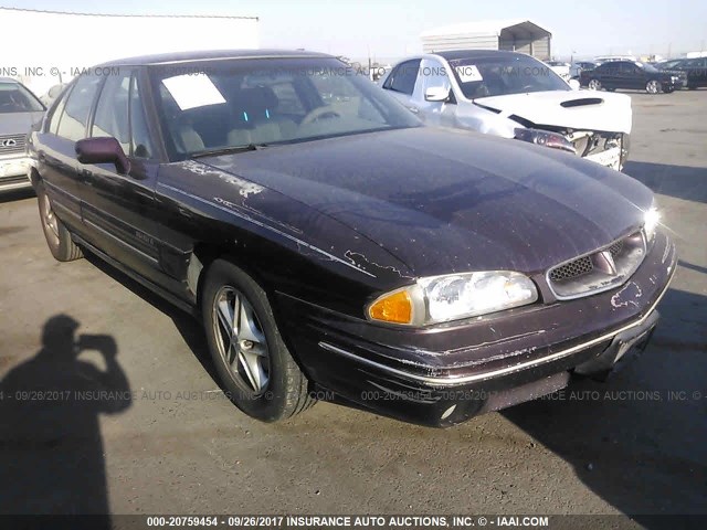 1G2HX52K1XH207135 - 1999 PONTIAC BONNEVILLE SE BURGUNDY photo 1