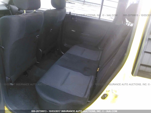 JTLKT324554015552 - 2005 TOYOTA SCION XB Amarillo foto 8