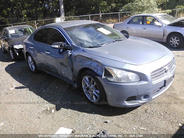 1N4AA5AP6BC859675 - 2011 NISSAN MAXIMA S/SV Light Blue photo 1