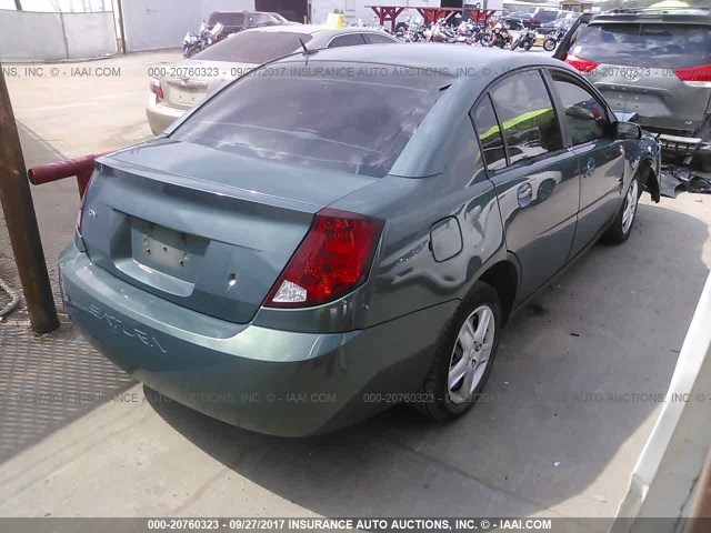 1G8AJ55F36Z131904 - 2006 SATURN ION LEVEL 2 GREEN photo 4