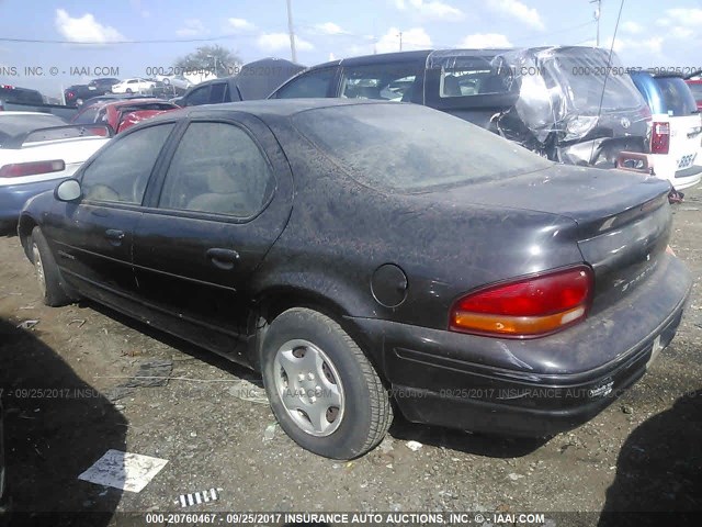 1B3EJ46X0WN140173 - 1998 DODGE STRATUS BLACK photo 3