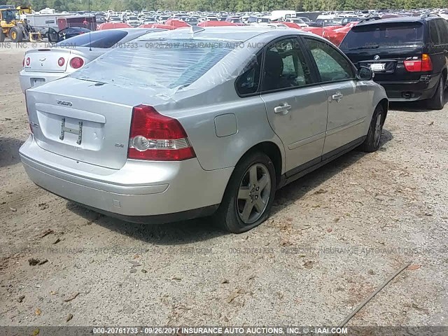 YV1MS382672273620 - 2007 VOLVO S40 2.4I SILVER photo 4