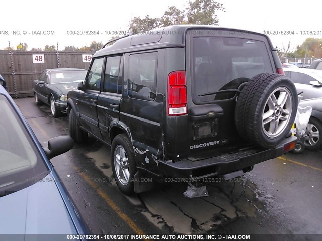 SALTW12442A749360 - 2002 LAND ROVER DISCOVERY II SE GREEN photo 3