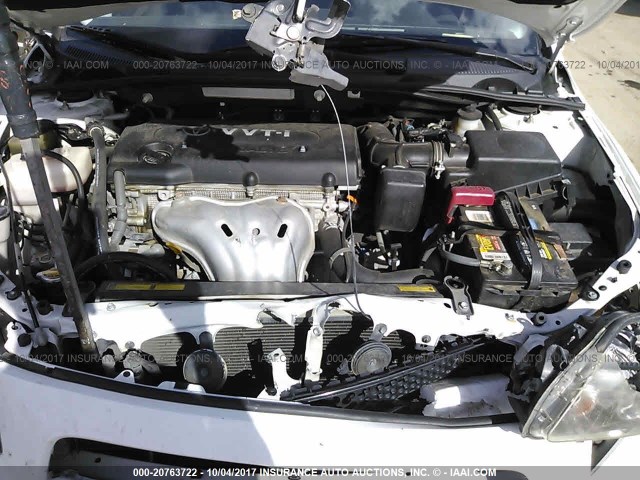 JTKDE3B7XA0303442 - 2010 TOYOTA SCION TC 白色 照片 10