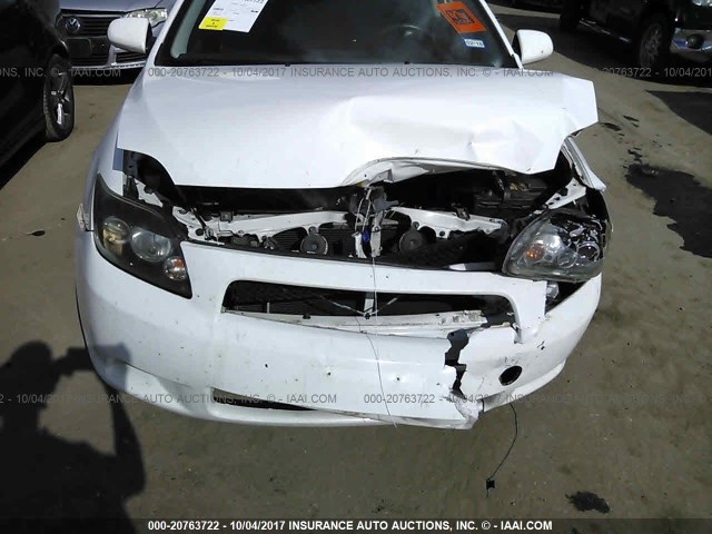 JTKDE3B7XA0303442 - 2010 TOYOTA SCION TC 白色 照片 6