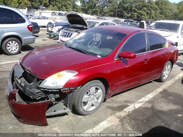 1N4AL21E88N422443 - 2008 NISSAN ALTIMA 2.5/2.5S RED photo 2