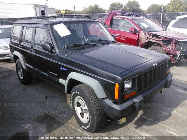 1J4FJ68S6WL248349 - 1998 JEEP CHEROKEE SPORT/CLASSIC შავი ფოტო 1