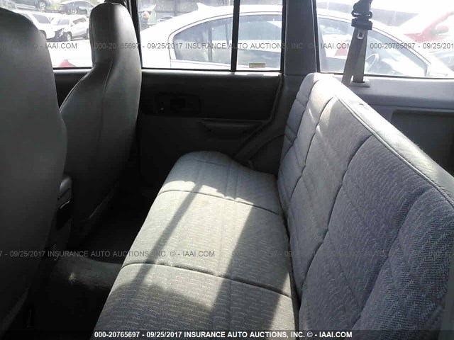 1J4FJ68S6WL248349 - 1998 JEEP CHEROKEE SPORT/CLASSIC შავი ფოტო 8