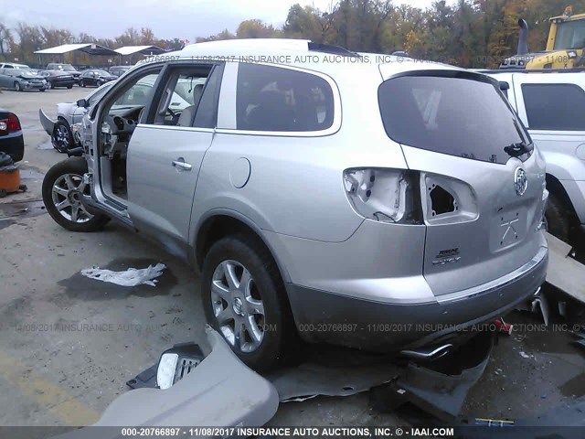 5GAEV23718J205913 - 2008 BUICK ENCLAVE CXL ვერცხლისფერი ფოტო 3