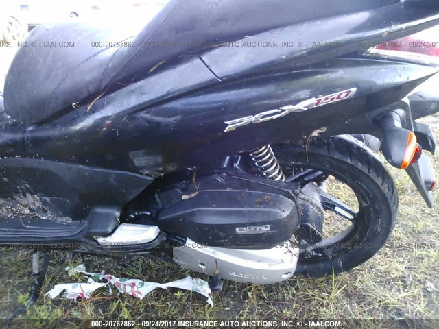 MLHKF1211D5000890 - 2013 HONDA PCX 150 BLACK photo 9