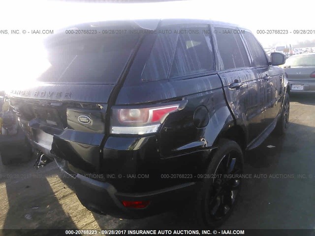 SALWR2EF4EA318786 - 2014 LAND ROVER RANGE ROVER SPORT SC BLACK photo 4